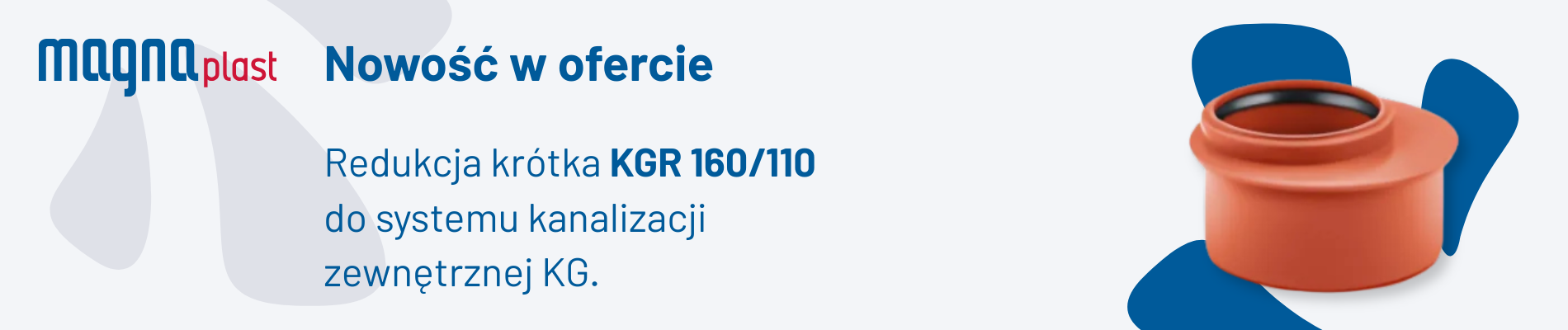 Redukcja kanalizacyjna 160/110