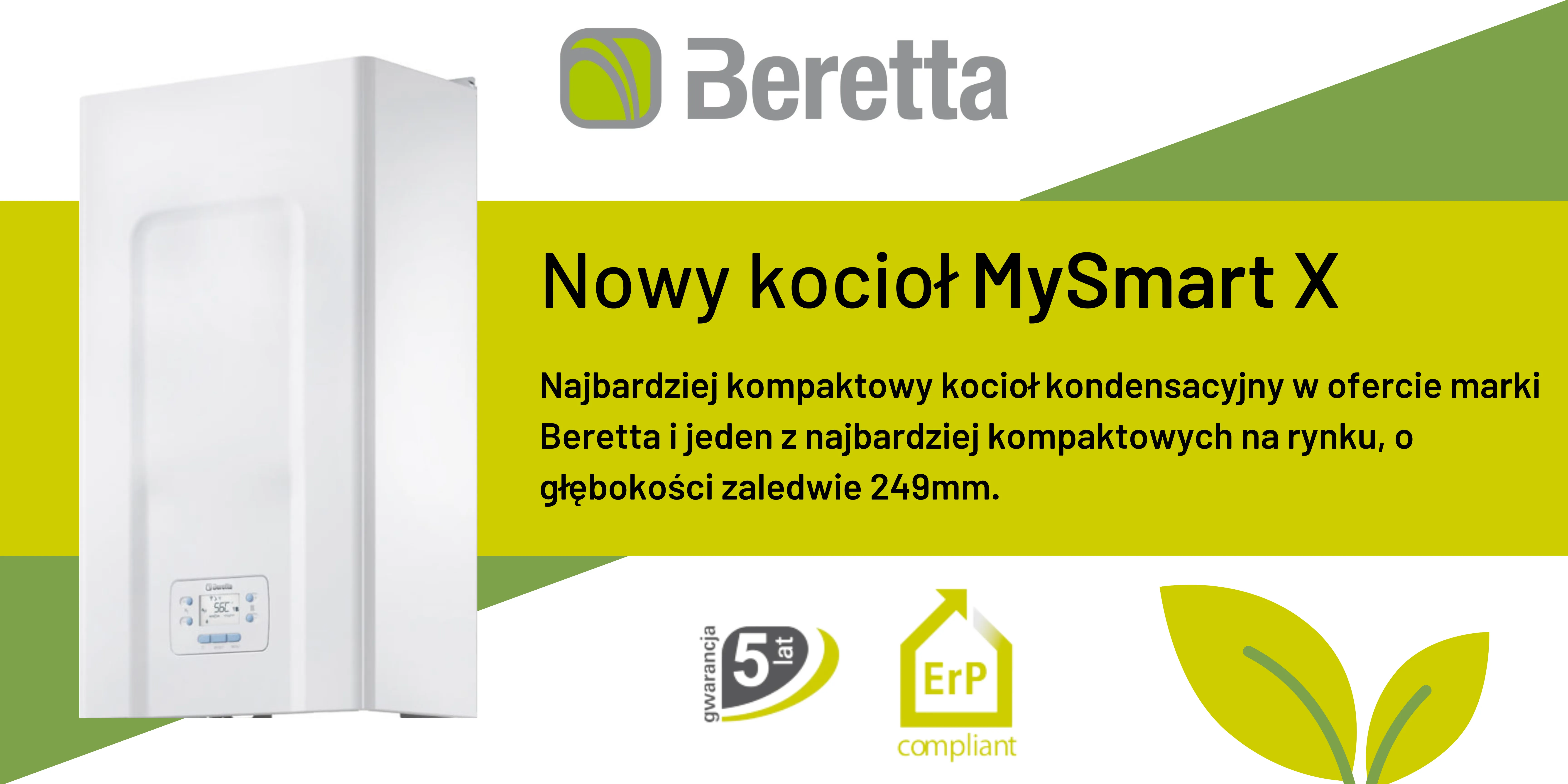 Nowy kocioł od firmy BERETTA!