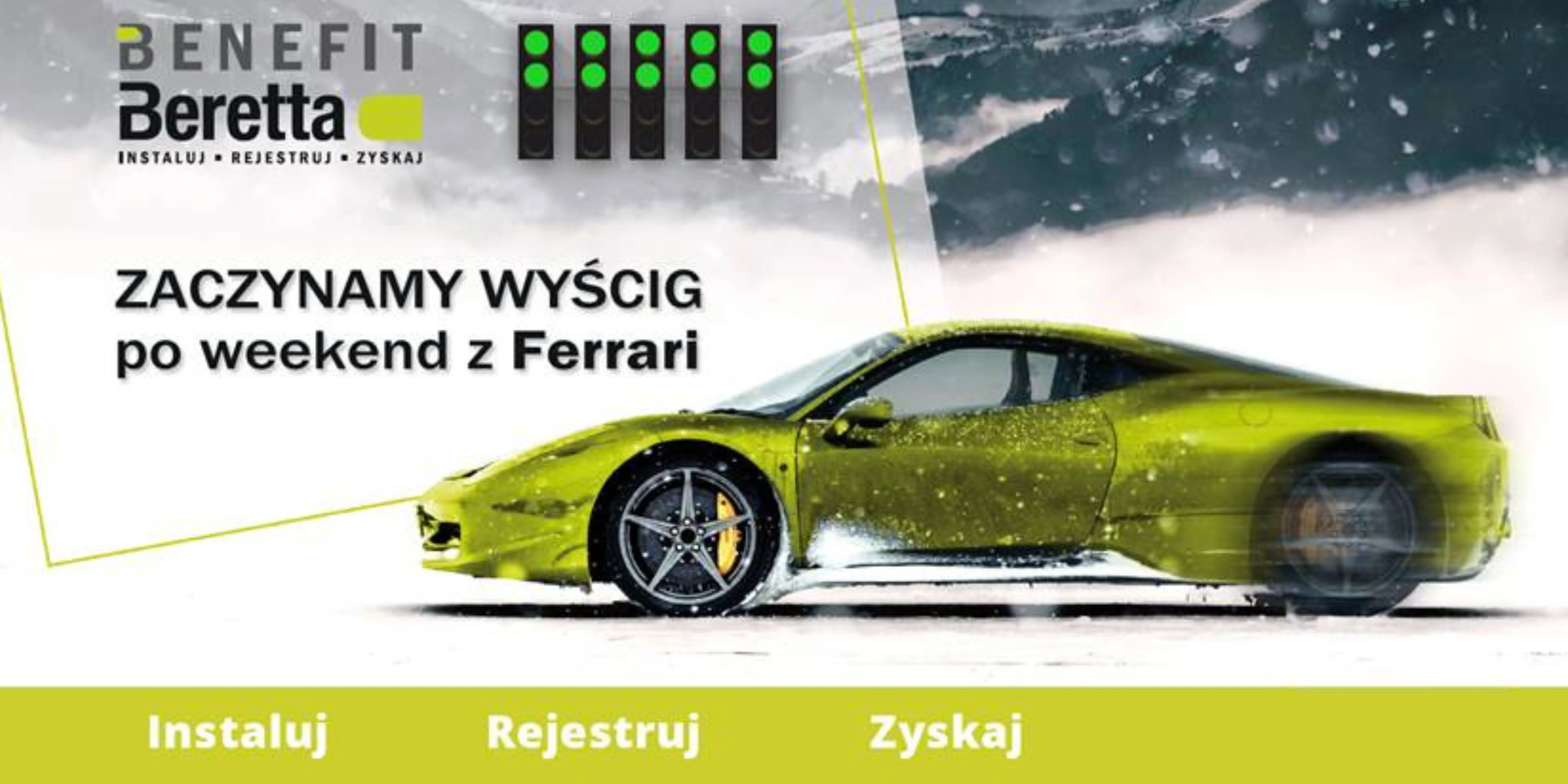 Benefit Beretta – Wyścigowy weekend z Ferrari!