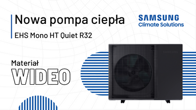 Nowa pompa ciepła Samsung - Materiał wideo