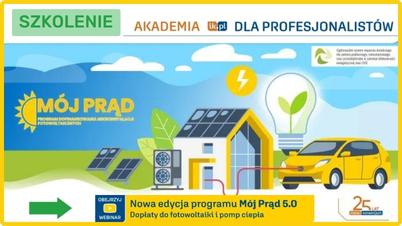 "Mój Prąd 5.0" - najnowsza edycja i dopłaty związane z instalacją fotowoltaiki i pomp ciepła
