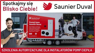 Ruszyły szkolenia z użyciem nowego infomobilu Saunier Duval