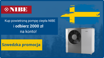 NIBE - Wyjątkowa "Szwedzka Promocja - Cashback"