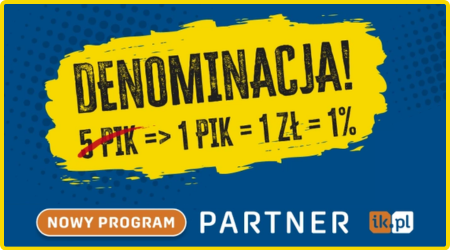 News - Denominacja punktów PIK