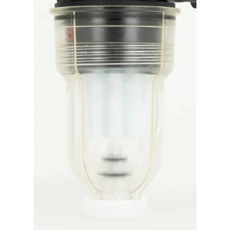 Filtr olejowy AFRISO FloCo-Top-2CM Si zintegrowany z odpowietrznikiem fi 3/8'' x 3/8'' GW x GZ, z wkładem plastikowym, maks. przepływ 100 l/h