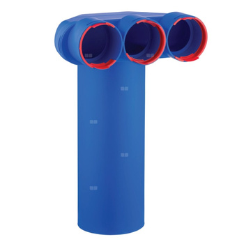 Skrzynka rozprężna nawiewno/wyciągowa 3x75/125 - 300