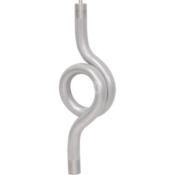 Rurka syfonowa spiralna, 2x G1/2'', PN25