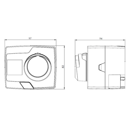 Regulator stałotemperaturowy ACT 443 ProClick, 2 czujniki, 230 V AC, 10÷90'C z funkcją sterowania pompą