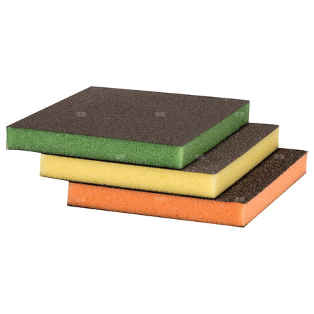 Talerze szlifierskie, do konturów, opakowanie 3 szt. 120 x 98 x 13 mm, M, F, SF