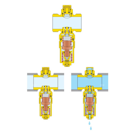 Zawór antyzamarzaniowy 1 1/4'' CALEFFI