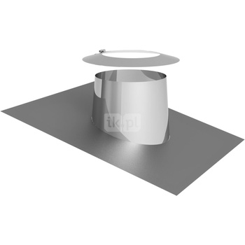 Przejście dachowe 5-15st. z płaszczem ołowianym i kołnierzem fi160mm