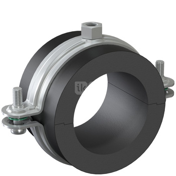 Obejma mocująca chłodu NICZUK PX13 63-64 mm gr. izol. 13mm (ocynk galwaniczny)