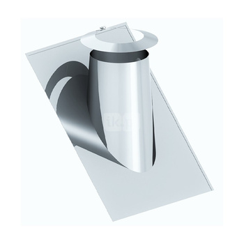 Przejście przez dach 36st. - 45st. (stal nierdzewna) fi80/125mm