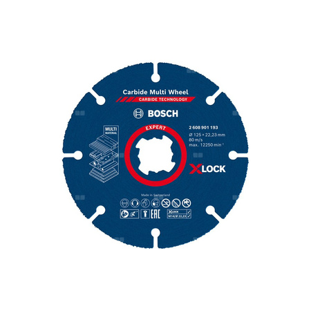 TARCZA EXPERT X-LOCK CMW 125X22.23MM