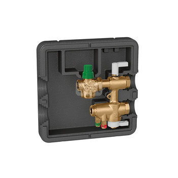 Zestaw przyłączeniowy dla klimakonwektorów bez zwężki Venturiego DN 20, 0,02÷0,20