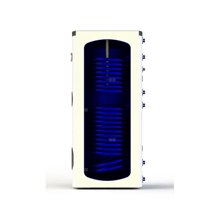 SB-301 wymiennik c.w.u. stojący z dwoma wężownicami