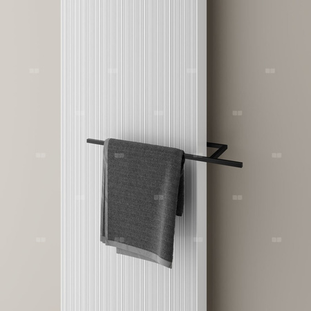 Grzejnik dekoracyjny Kermi®Bryce® V100 1600x600x103, moc 1969W podłącz. 99, RAL 9005 SFE