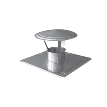 Końcówka pionowa wylotu spalin FI80 - Pakiet 6 szt.