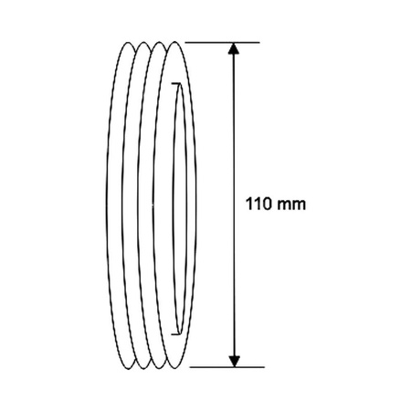 Uszczelka zewnętrzna 110mm