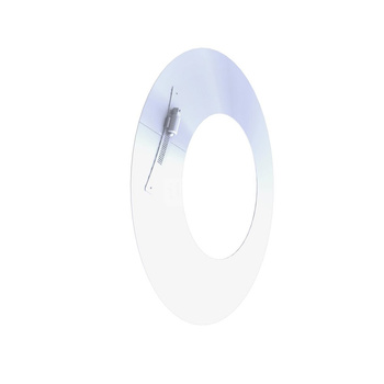 Kołnierz przeciwdeszczowy fi 110 mm JEREMIAS 360-TWIN31 stal nierdzewna