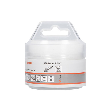 Diamentowa przecinarka Best for Ceramic Dry Speed 68x35 z systemem X-LOCK 68 x 35 mm