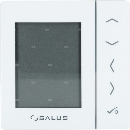 Regulator temperatury SALUS VS10WRF bezprzewodowy Zigbee z wyświetlaczem, montaż podtynkowy