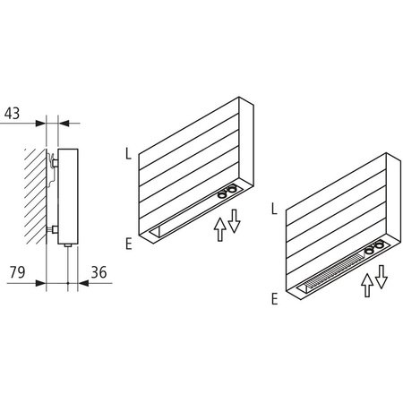 Ściana grzewcza Kermi Heizwand HHN Typ20 BH1400x72x1800 QN3672, weiß, 6bar, m. Abd, AB 12