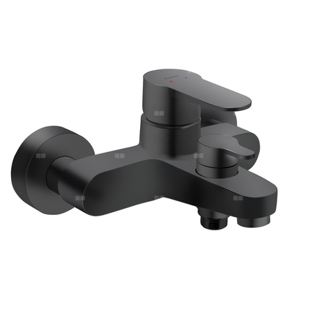 NOSTRIS bateria wannowa, bez zestawu, czarna