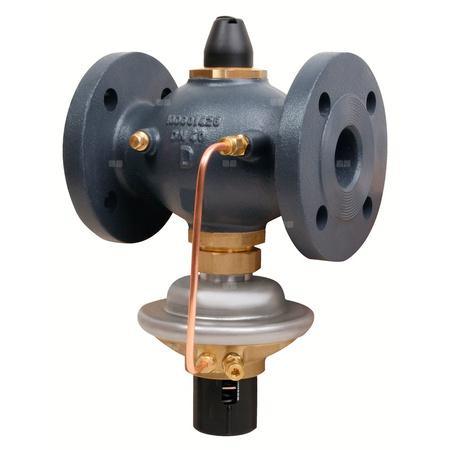 Regulator różnicy ciśnień z ograniczeniem przepływu AVPQ PN25 40/20 03-20/02 koł. pow.