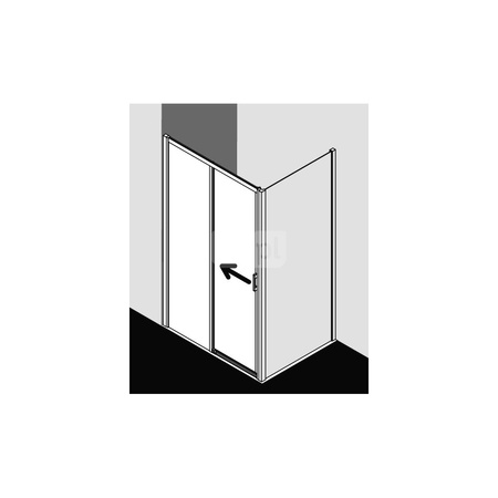 Kermi Drz. przesuw. Liga D2R 1700x 1850 1660-1710 SIMG ESG Clean