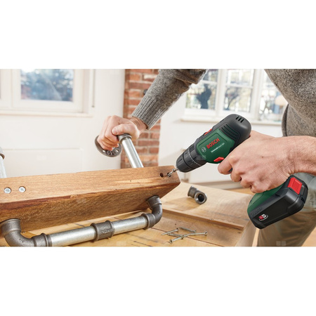 Bosch wiertarko-wkrętarka akumulatorowa z udarem UniversalImpact 18V 2x1,5Ah + SystemBox