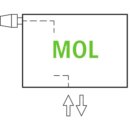 Grzejnik płytowy typ 11 KERMI V-HHV QN3801(R), z osłoną wym. 490 x 4200 mm, kolor biały, moc 3801 W