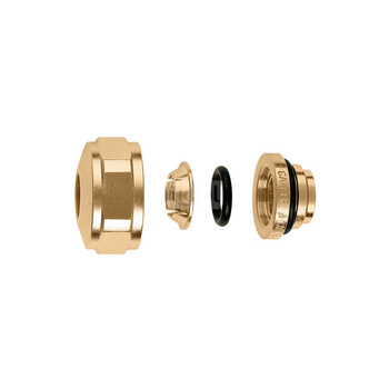 Złączka zaciskowa do rur miedzianych, mosiężnych, ze stali. Z uszczelką O-Ring 3/4-12