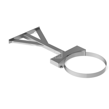 Uchwyt JEREMIAS DWV24 stal nierdzewna fi 130 mm (250-360 mm)