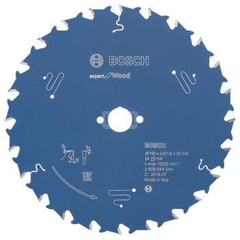 Tarcza pilarska Expert for Wood KSB EXPERT FOR WOOD 190X20X2,6 24T