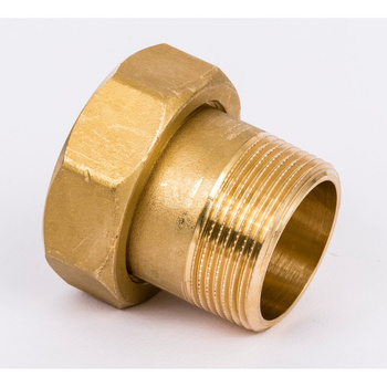 Zestaw przyłączeniowy DANFOSS VMV, mosiądz, 1'' (GZ x nakrętka)