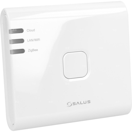 SALUS StartPack Premium RF - zestaw bezprzewodowego sterowania ogrzewaniem podłogowym z zarządzaniem przez Internet: KL08RF230V, UG800, 4 x SQ610RF