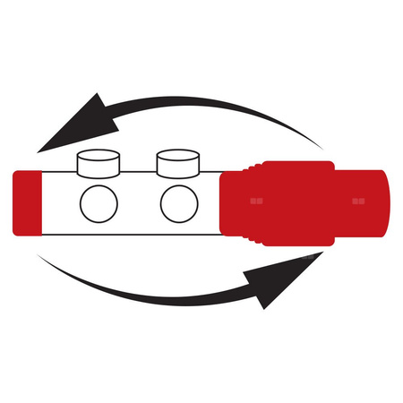 Dekoracyjny zestaw termostatyczny zespolony, kątowy, antracyt