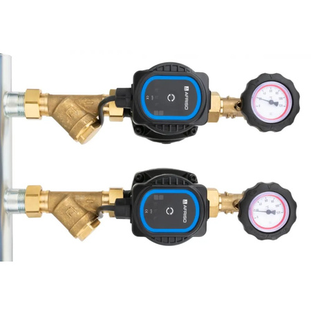 Grupa pompowa AFRISO BPS 900 AP GZ x GW 1'' x 3/4'', z pompą obiegową AFRISO APH 160 15-7/130 mm