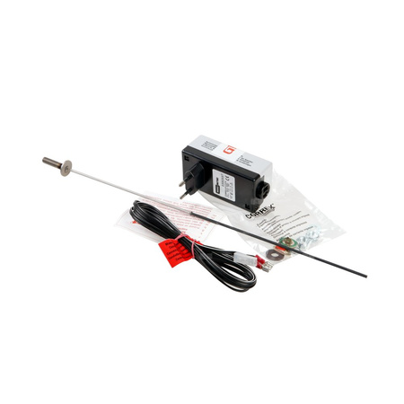 Aktywna anoda tytanowa (duża) z zasilaczem i śrubą M8 (bez korka)