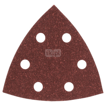 5-częściowy zestaw papierów ściernych do szlifierek delta P80, 93 mm