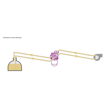 Filtr olejowy AFRISO Z500St dwururowy fi 3/8'' x 3/8'' GW x GZ, z wkładem stalowym, maks. przepływ 220 l/h