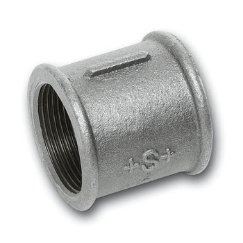 Mufa SANHA 270#, żeliwo (ocynk), 1/8'' (GW)