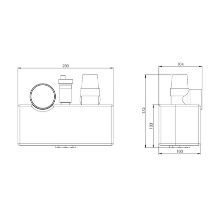 Zespół przyłączeniowy AFRISO KSG magnum 1 1/2'' GW x GW, max. 3 bar