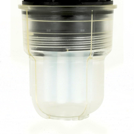 Filtr olejowy AFRISO FloCo-Top-1C Si zintegrowany z odpowietrznikiem fi 3/8'' x 3/8'' GW x GZ, z wkładem plastikowym, maks. przepływ 100 l/h