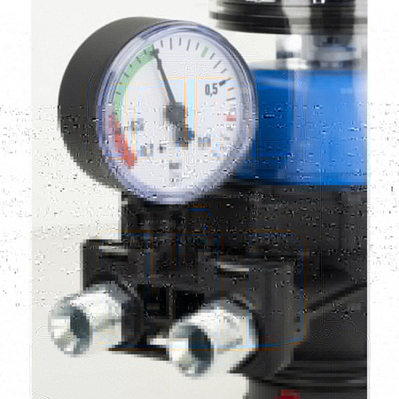 Filtr olejowy AFRISO FloCo-Top-2CM Optimum MC-18 zintegrowany z odpowietrznikiem fi 3/8'' x 3/8'' GW x GZ, z wkładem opticlean, maks. przepływ 100 l/h