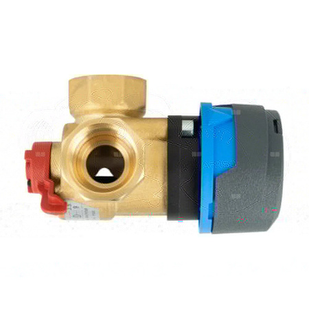 Zawór obrotowy trójdrogowy AFRISO ARV 384 Vario ProClick, mieszający, Siłownik elektryczny ARM 343, DN 25