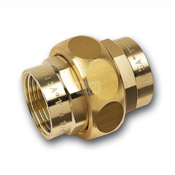 Śrubunek SANHA PURAFIT ze stożkiem trzyczęściowy, Cu, 1 1/2'' (GW)