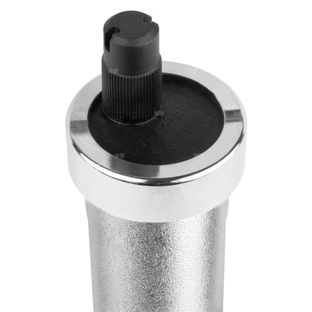 Odpowietrznik automatyczny AFRISO kątowy z zaworkiem "Aqua-Stop" GZ mosiądz niklowany fi 1/2''