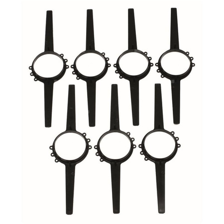 Uchwyty centrujące rury spalinowej (7 szt.) fi80 VAILLANT do kotłów gazowych C.O.